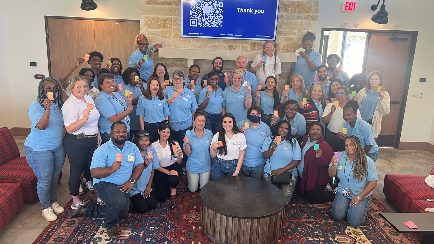 Building team unity and wellbeing while supporting vulnerable communities