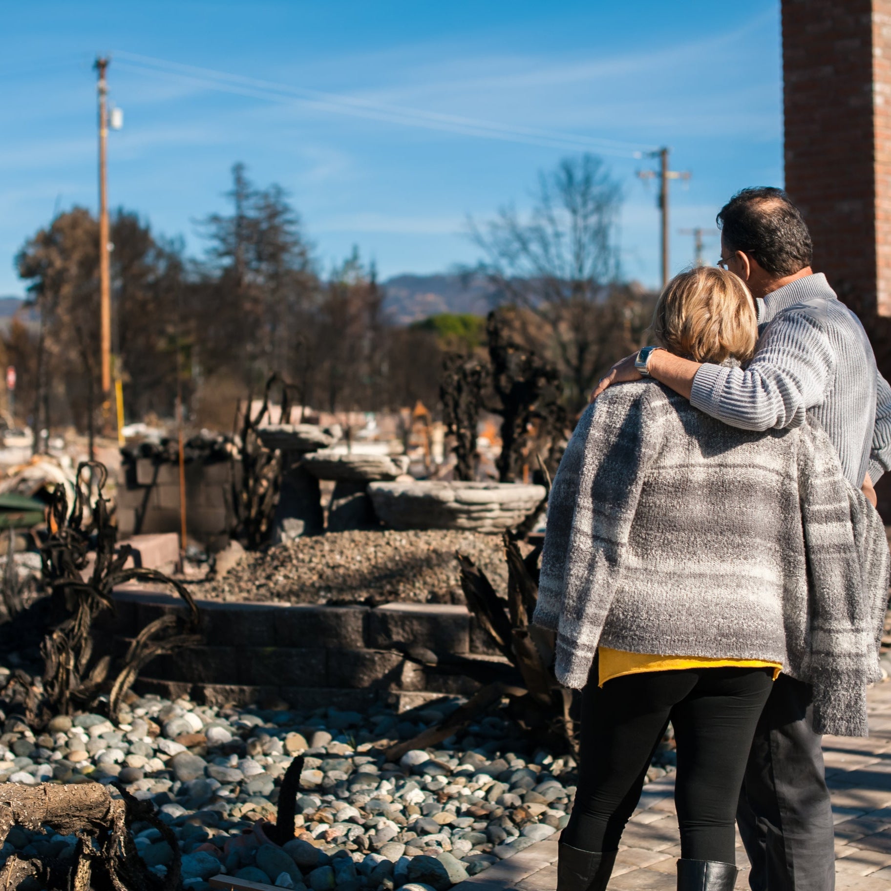Hummingly in action supporting wildfire affected communities in disaster recovery